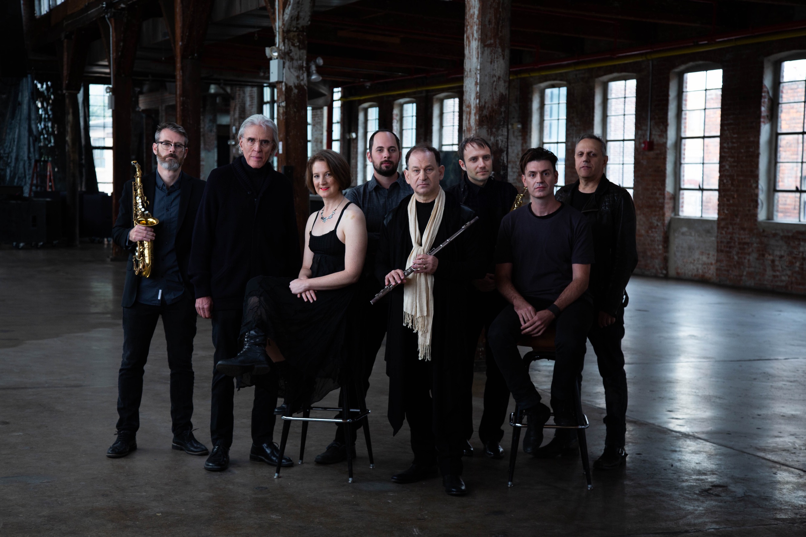 Group picture of The Philip Glass Ensemble